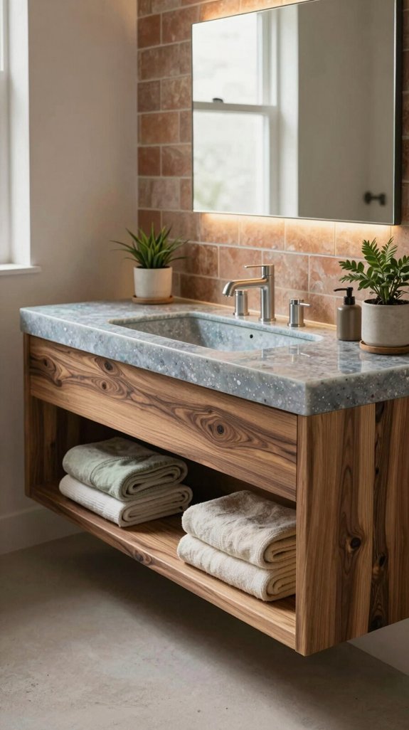 sustainable vanity material options