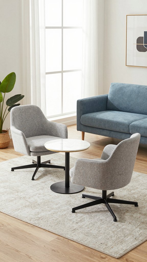 swivel chairs enhance flexibility