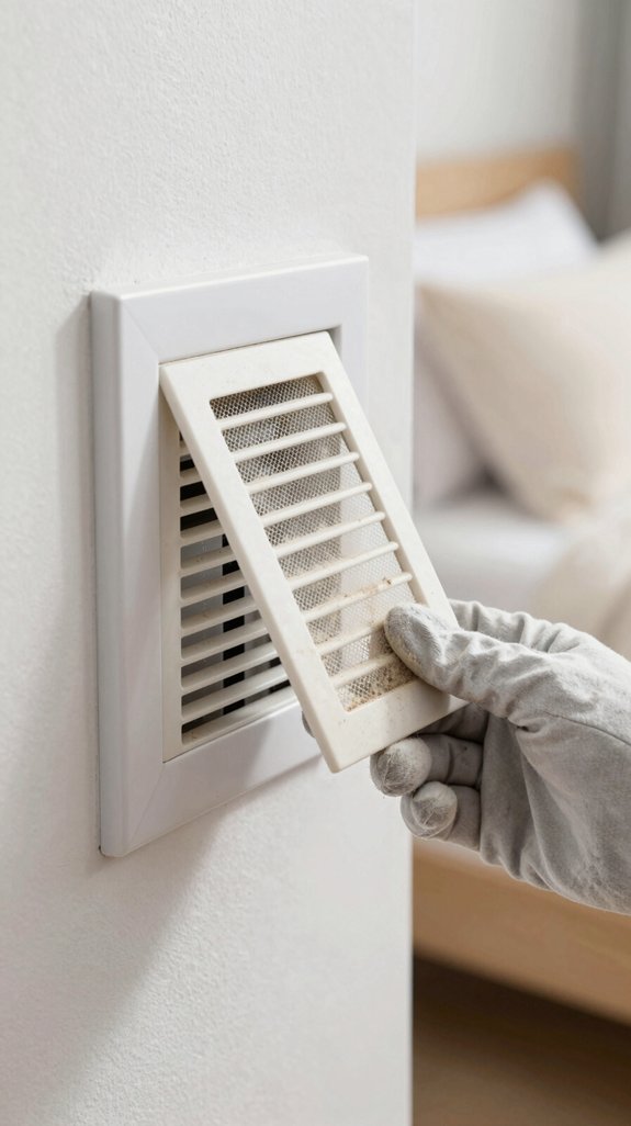 systematic vent cover removal