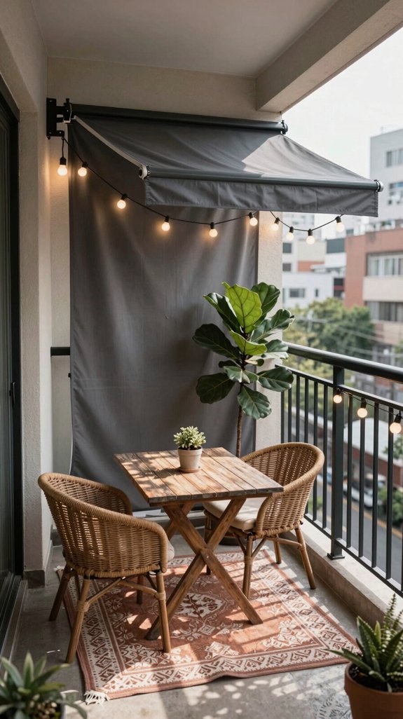 temporary shade options available