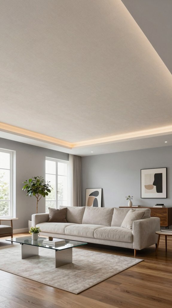 16 Modern False Ceiling Design Ideas for Living Rooms 9 textile ceilings enhance functionality