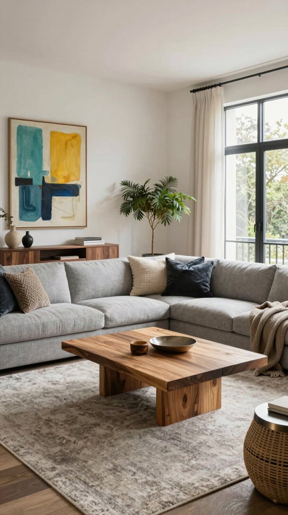 18 Contemporary Living Room Design Ideas for Modern Homes 18 textural materials enhance spaces