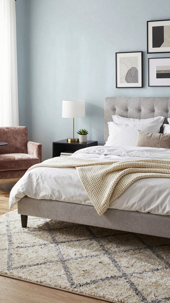 textured accents enhance atmosphere