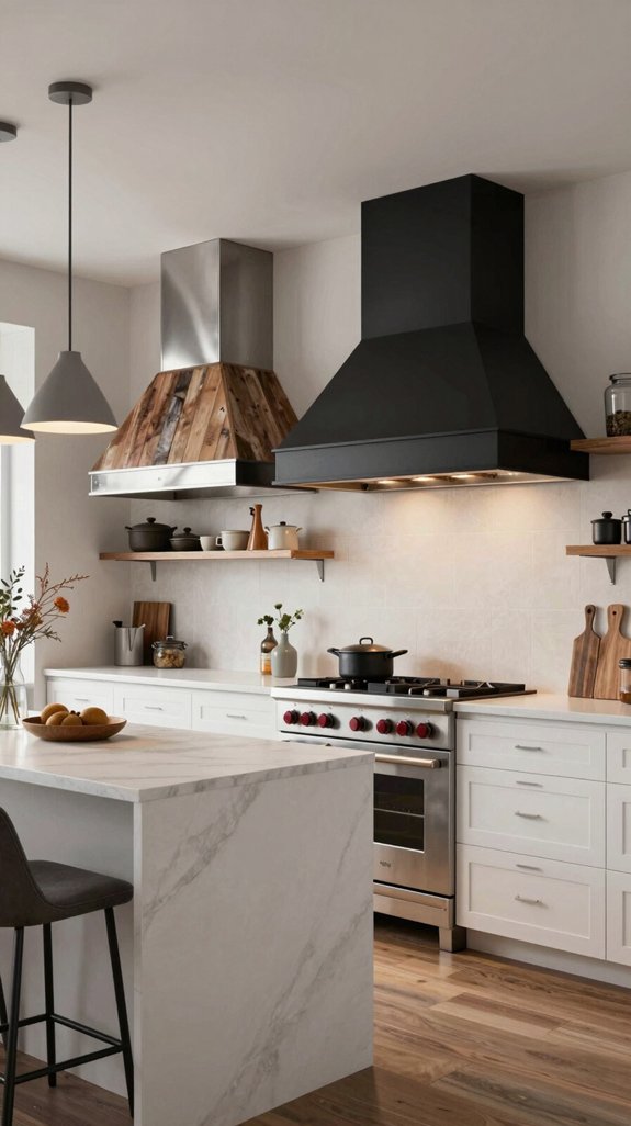 textured finishes enhance kitchens