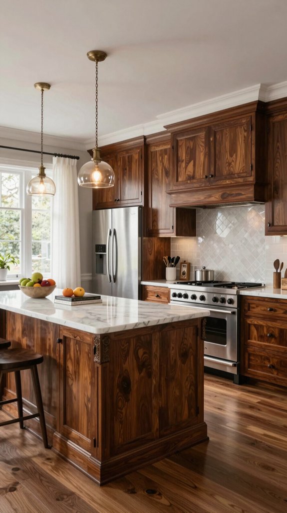 textured finishes for kitchens