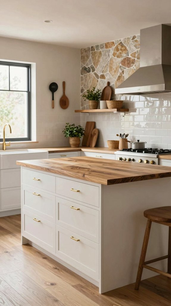 textured finishes for warmth