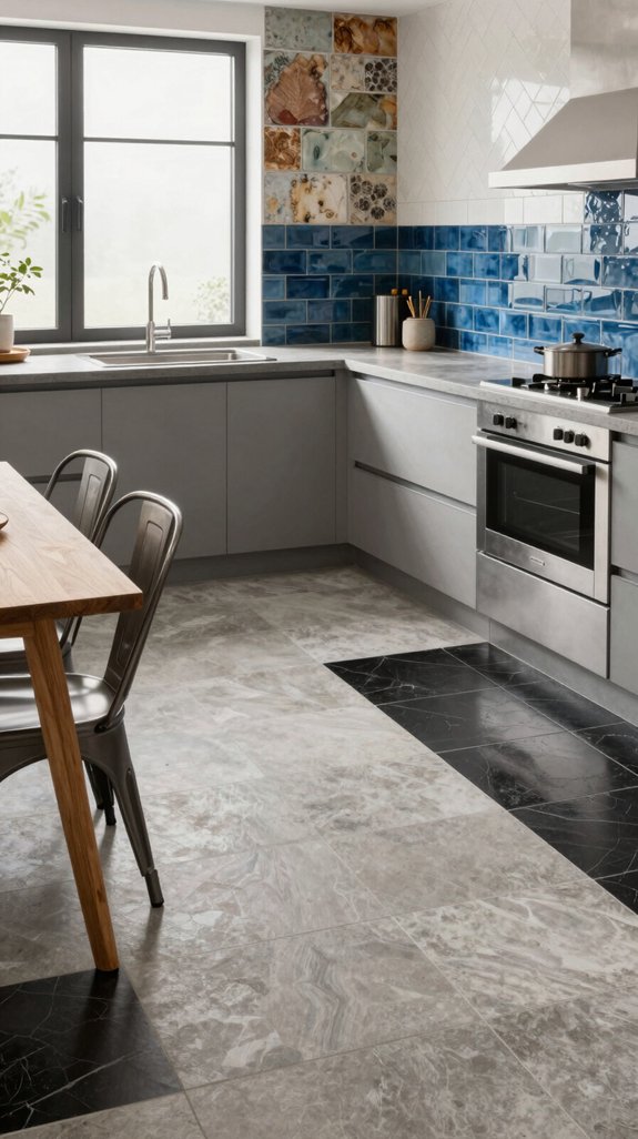 19 Kitchen Tiles Ideas That Transform Floors and Walls 12 textured material combinations elevate design