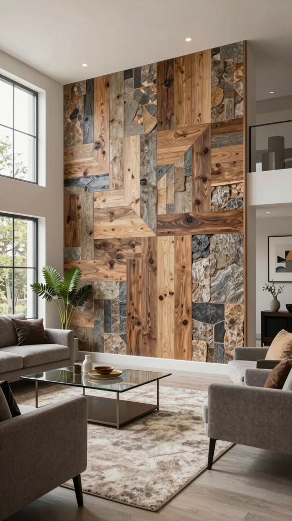 textured panels enhance home design