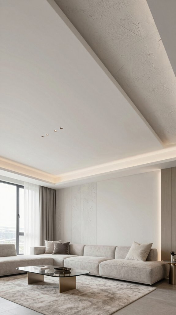 19 Modern POP Ceiling Design Ideas for Living Rooms 14 textured pop ceiling aesthetics