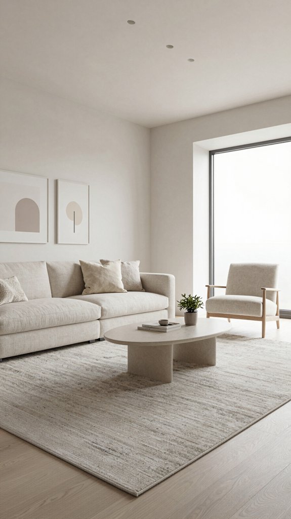 textured rugs enhance warmth