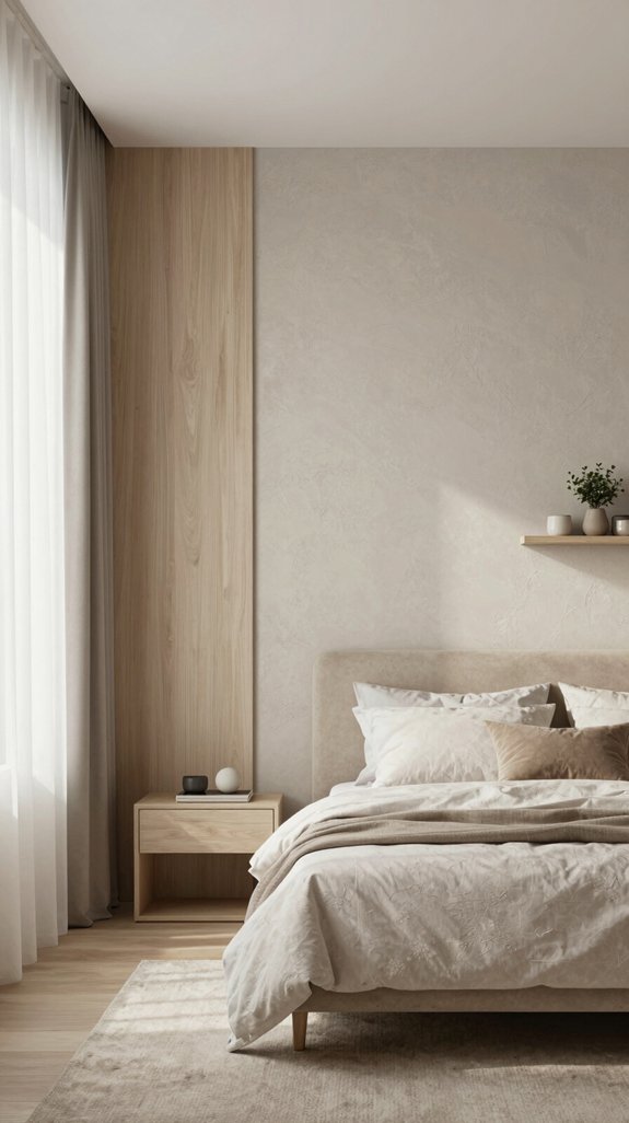 textured wall coverings enhance ambiance