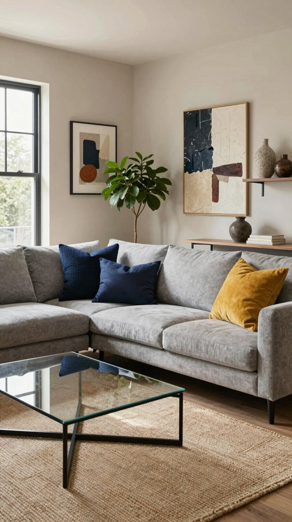 18 Contemporary Living Room Design Ideas for Modern Homes 9 textures enhance living room