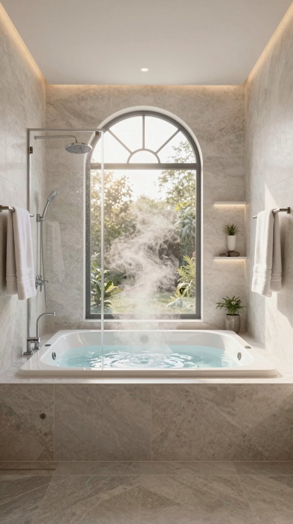therapeutic hydrotherapy bathroom systems