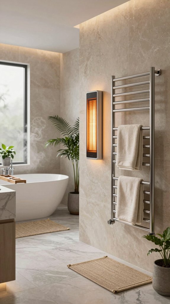 19 Spa Bathroom Ideas to Create a Relaxing Retreat 16 therapeutic infrared heating system