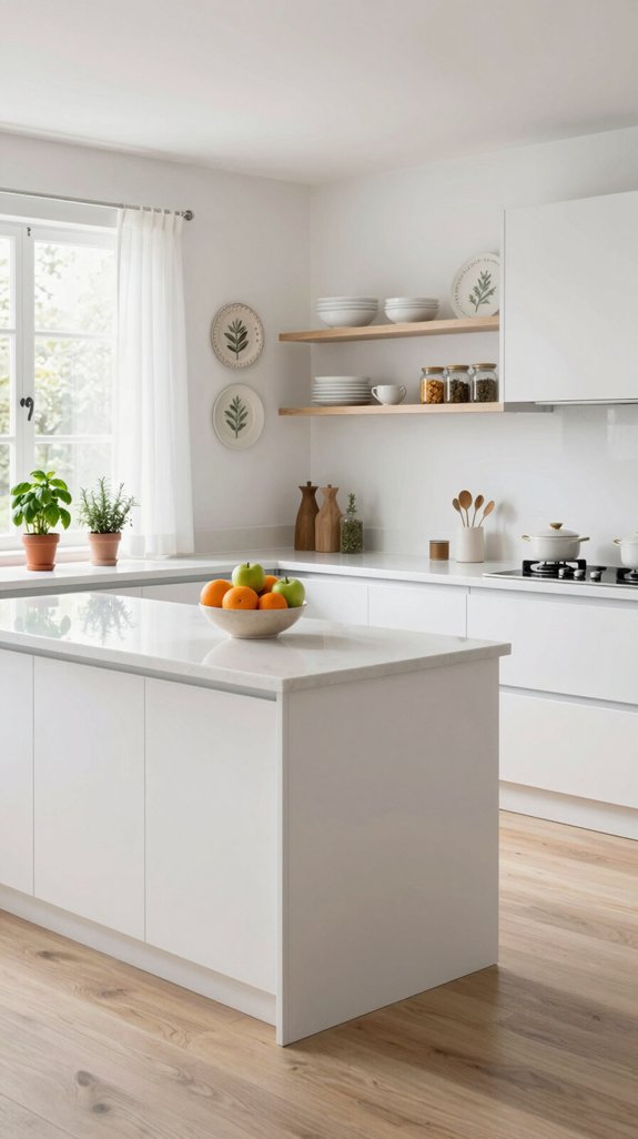thoughtful kitchen design accents