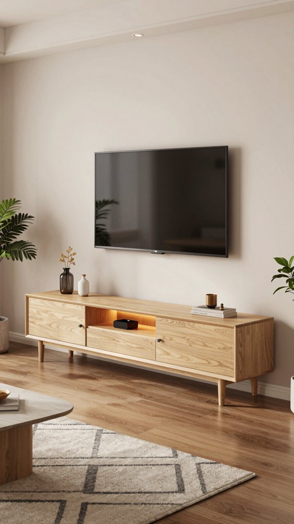 17 TV Cabinet Design Ideas for Living Rooms 14 tidy cable management solutions