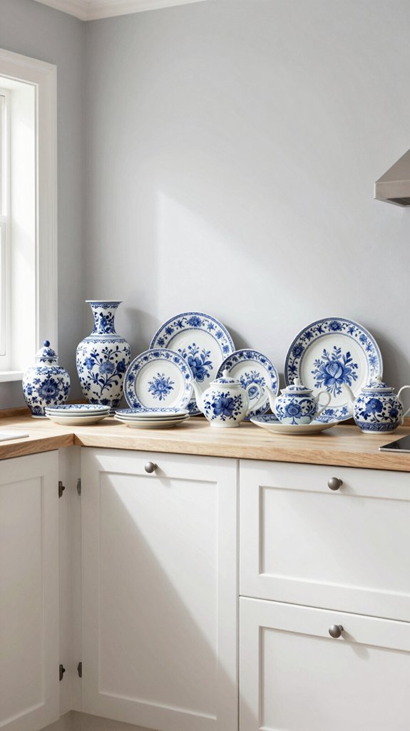 timeless blue and white ceramics