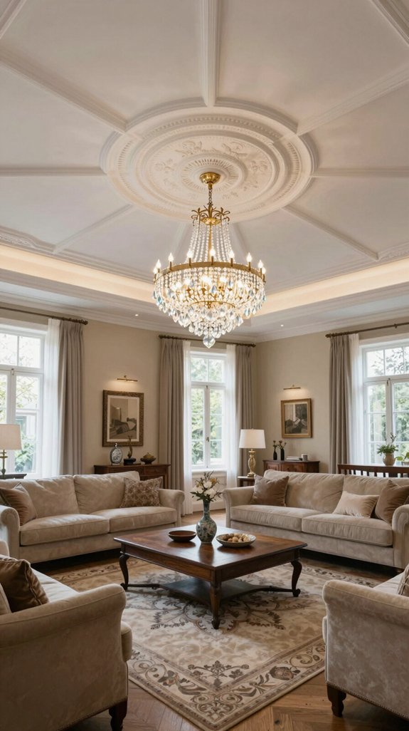timeless chandelier drop design