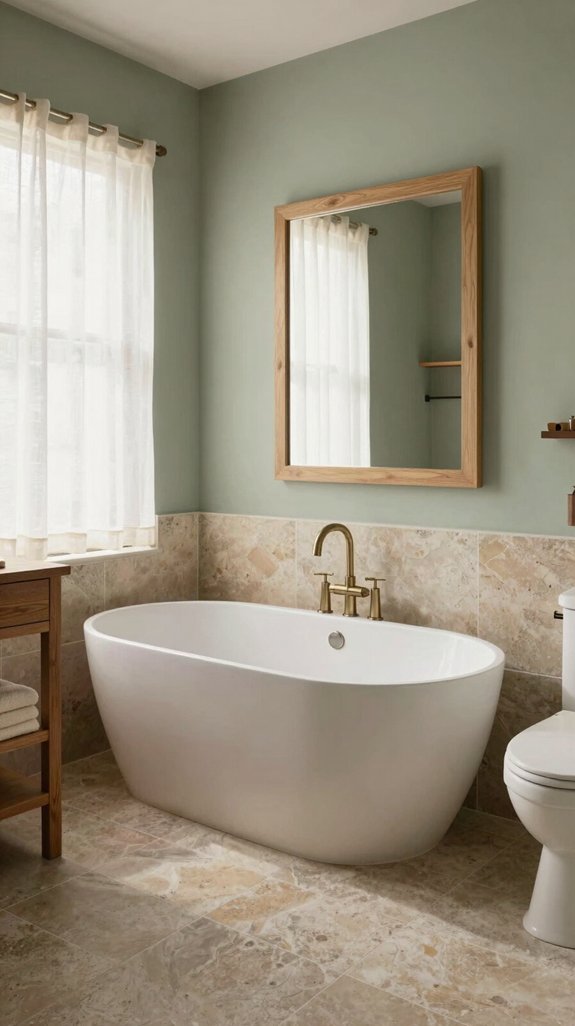 timeless contemporary bathroom design