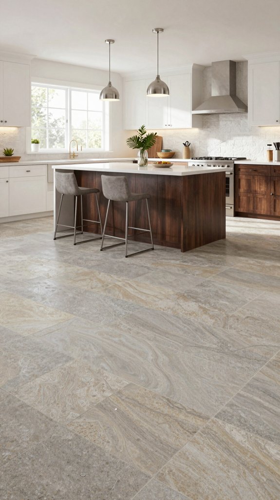 18 Kitchen Flooring Ideas That Combine Style and Durability 6 timeless elegance and durability