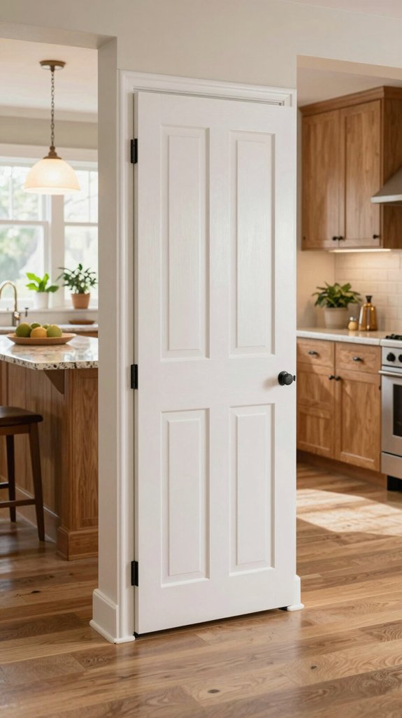 15 Kitchen Door Ideas That Elevate Your Entry 4 timeless elegance in design