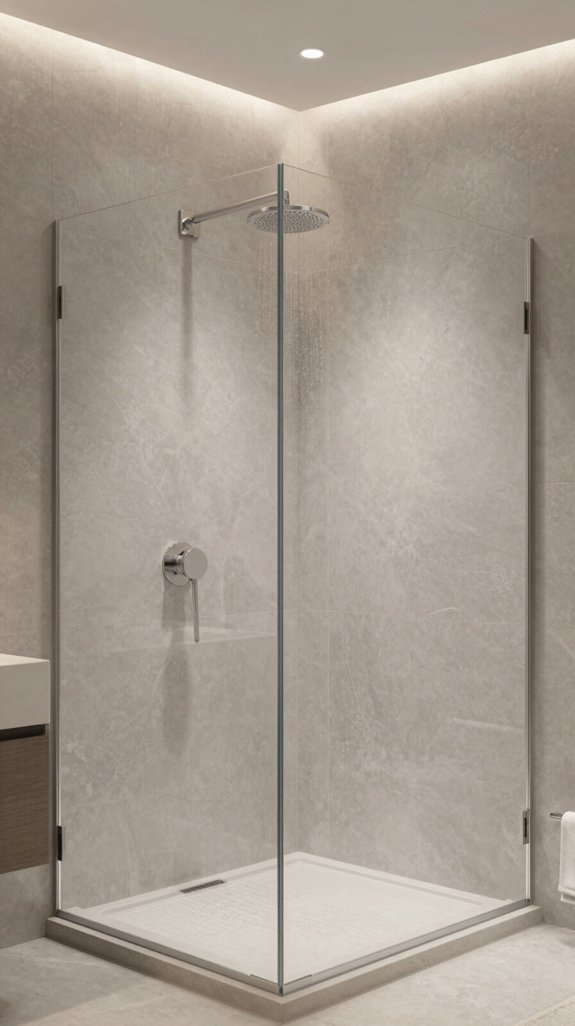 timeless elegance in showers