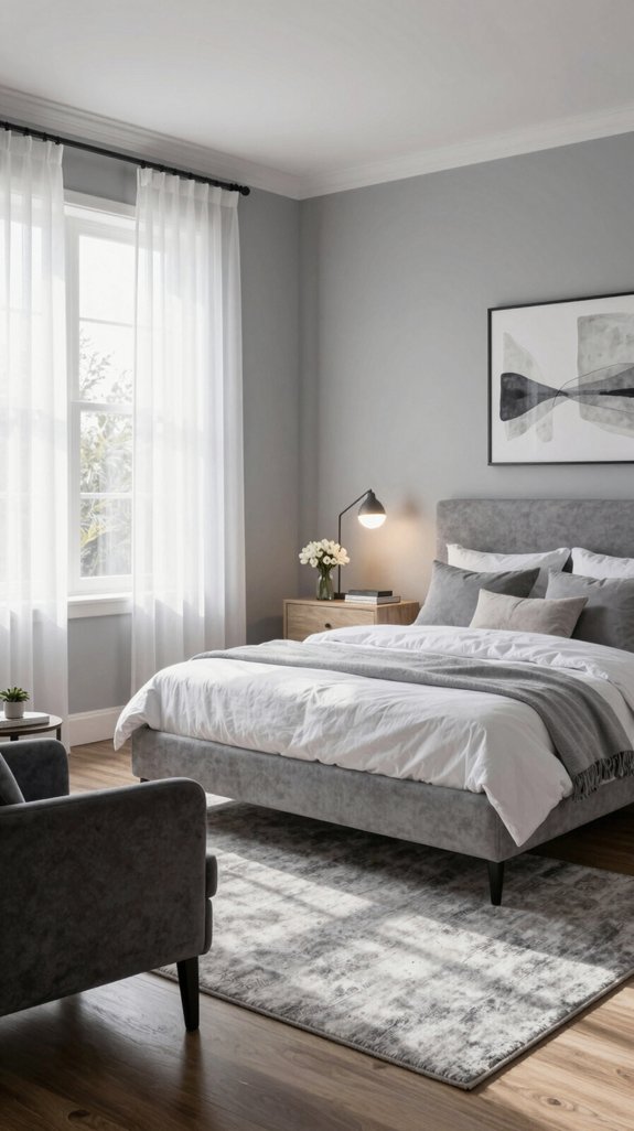 timeless grey bedroom designs