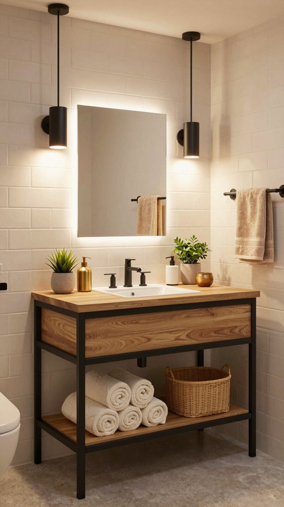 23 Teen Bathroom Ideas That Feel Trendy and Fun 17 timeless matte black fixtures