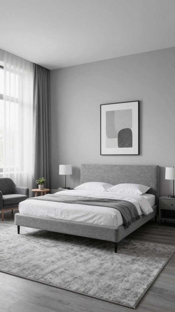 timeless minimalist grey sanctuary