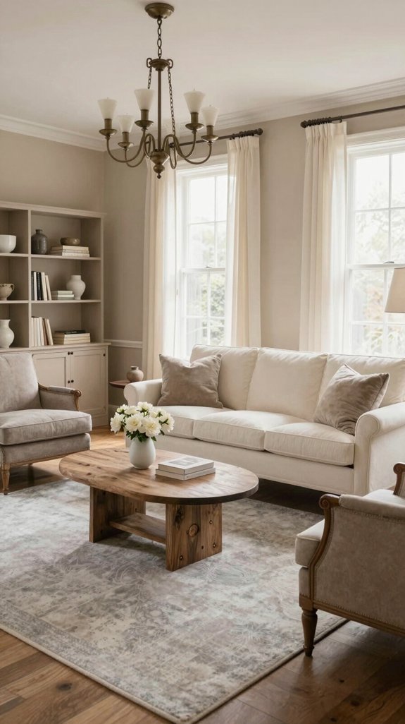 17 Classic Living Room Design Ideas That Feel Timeless 3 timeless neutral color elegance