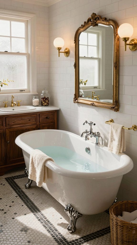 timeless vintage bathroom designs
