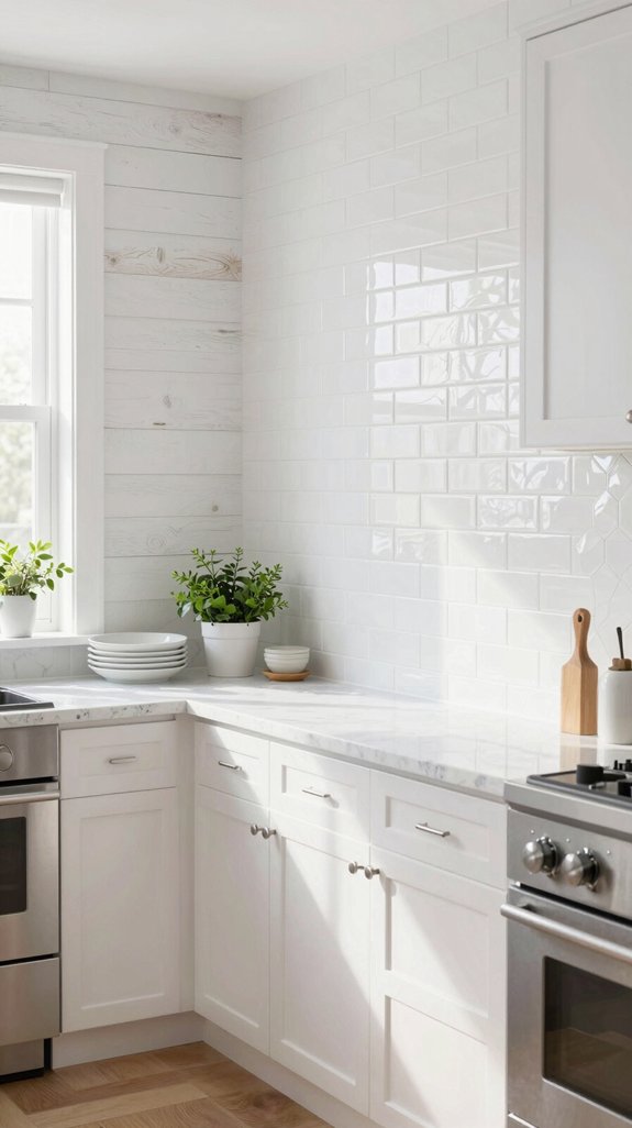 timeless white kitchen designs