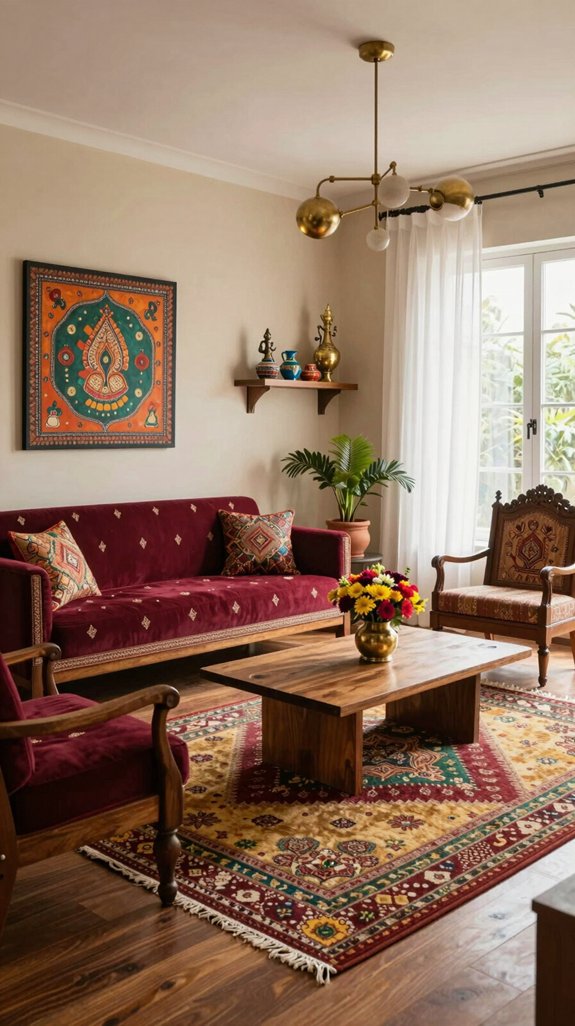 traditional hues modern harmony