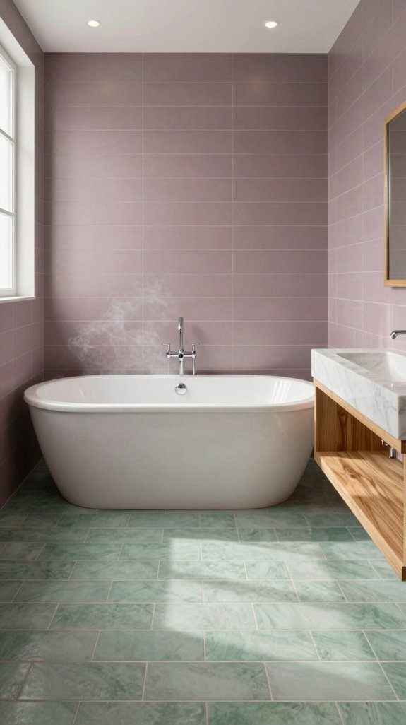 24 Bathroom Tiles Ideas for Stunning Floors and Walls 6 tranquil spa bathroom tiles