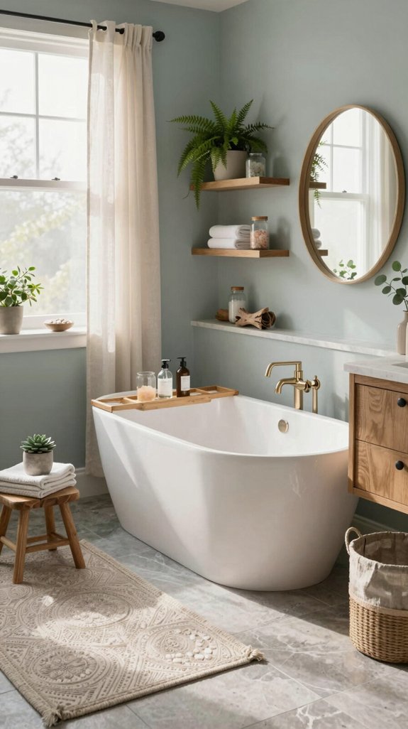 tranquil wellness inspired bathroom design
