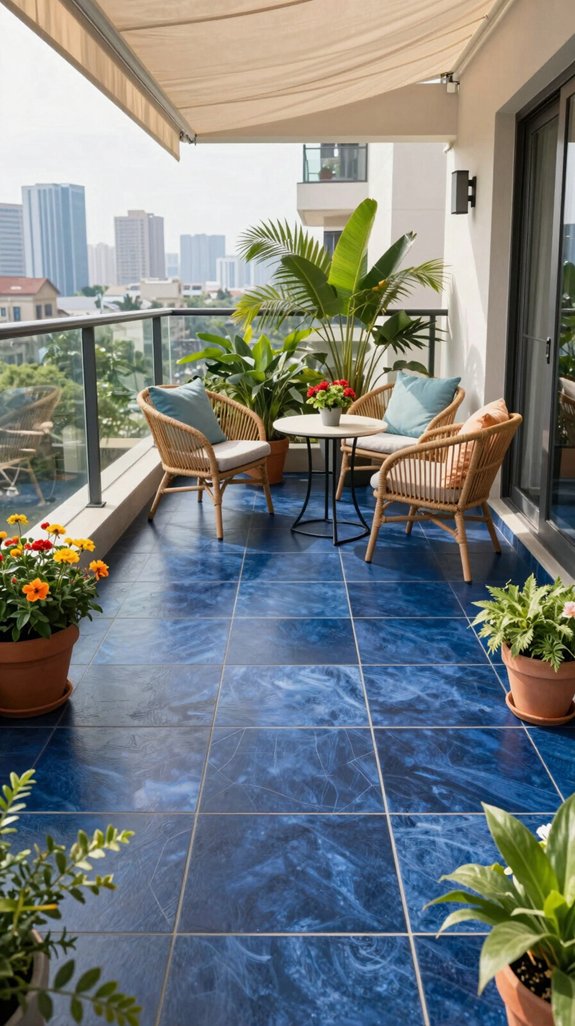 transform balcony with flooring