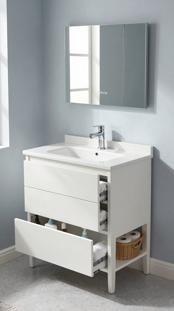 26 Tiny Bathroom Storage Ideas That Save Every Inch 27 transform clutter into organization