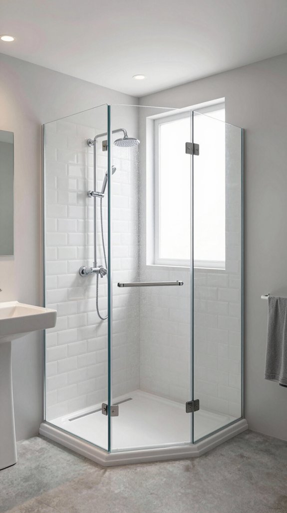transform cramped bathrooms visually