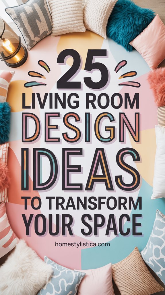 25 Living Room Design Ideas to Transform Your Space - Home Stylistica