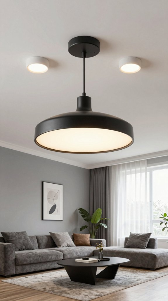 transformative contemporary ceiling lighting