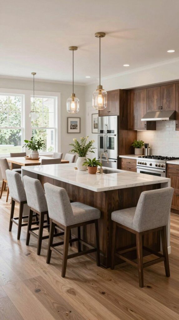 20 Kitchen and Dining Room Ideas for Open Concept Living - Home Stylistica