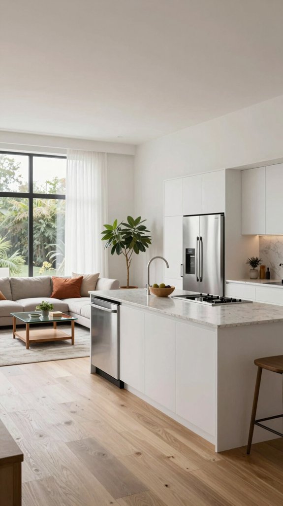 transformative open kitchen design