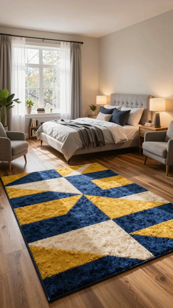 transformative statement rug styling