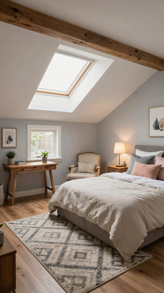 transforming attic into sanctuary