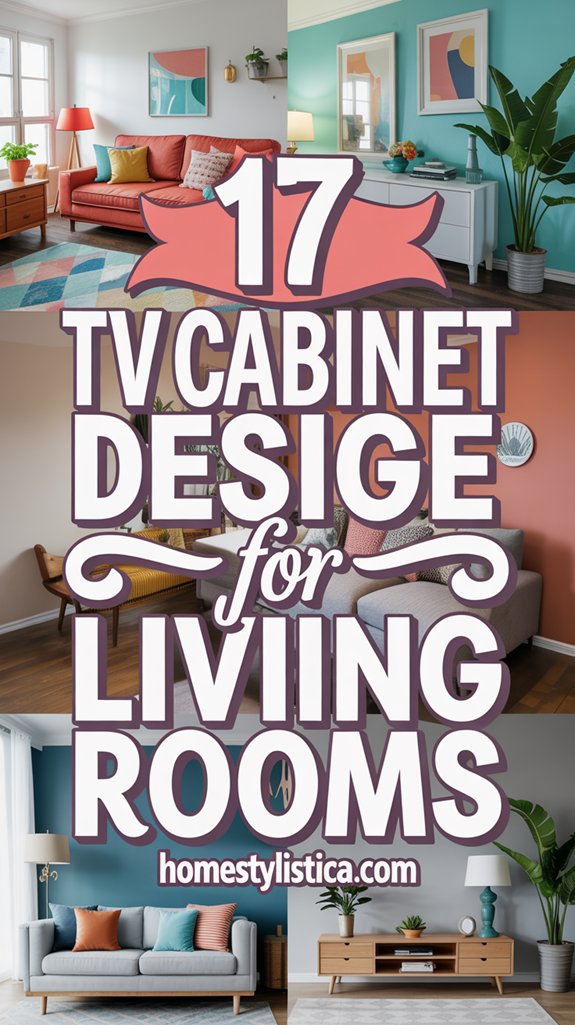 17 TV Cabinet Design Ideas for Living Rooms 1 tv cabinet design inspiration