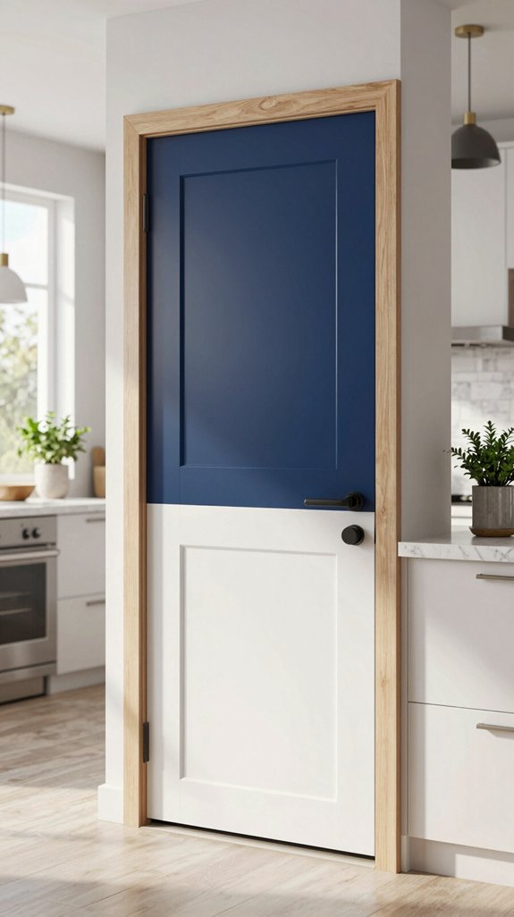 15 Kitchen Door Ideas That Elevate Your Entry 7 two tone kitchen design styles