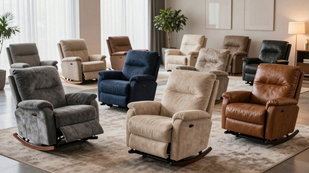 ultimate comfort glider recliners
