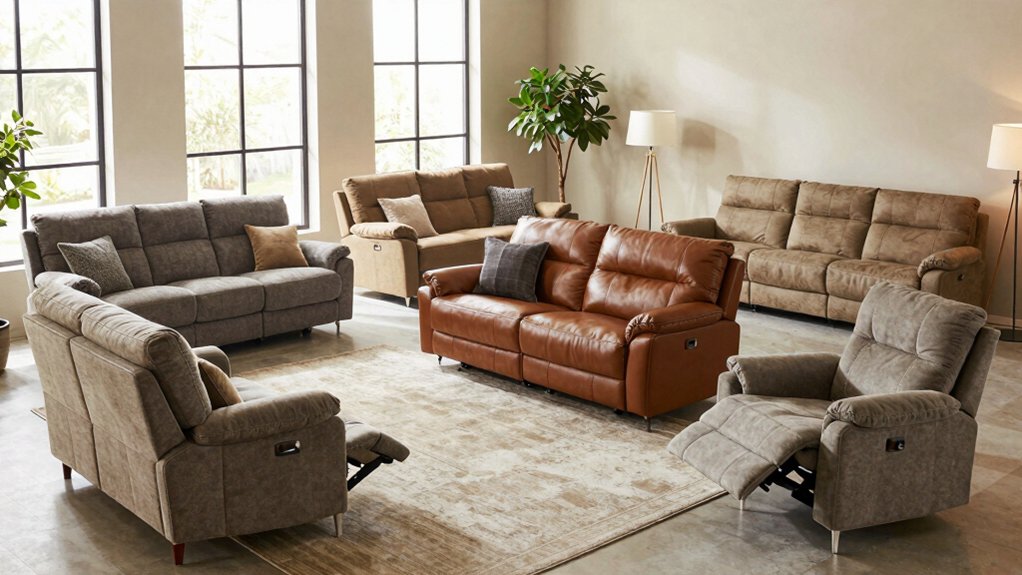 ultimate comfort recline sofas