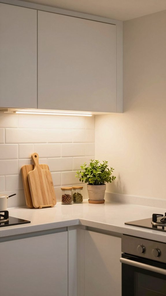 under cabinet led lighting benefits