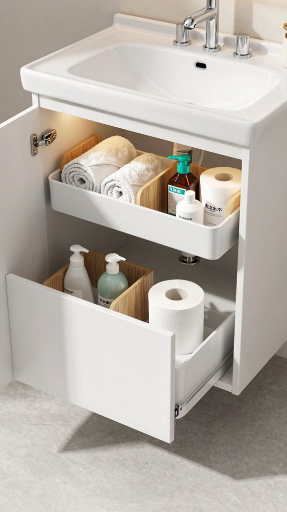 under sink storage solutions optimized